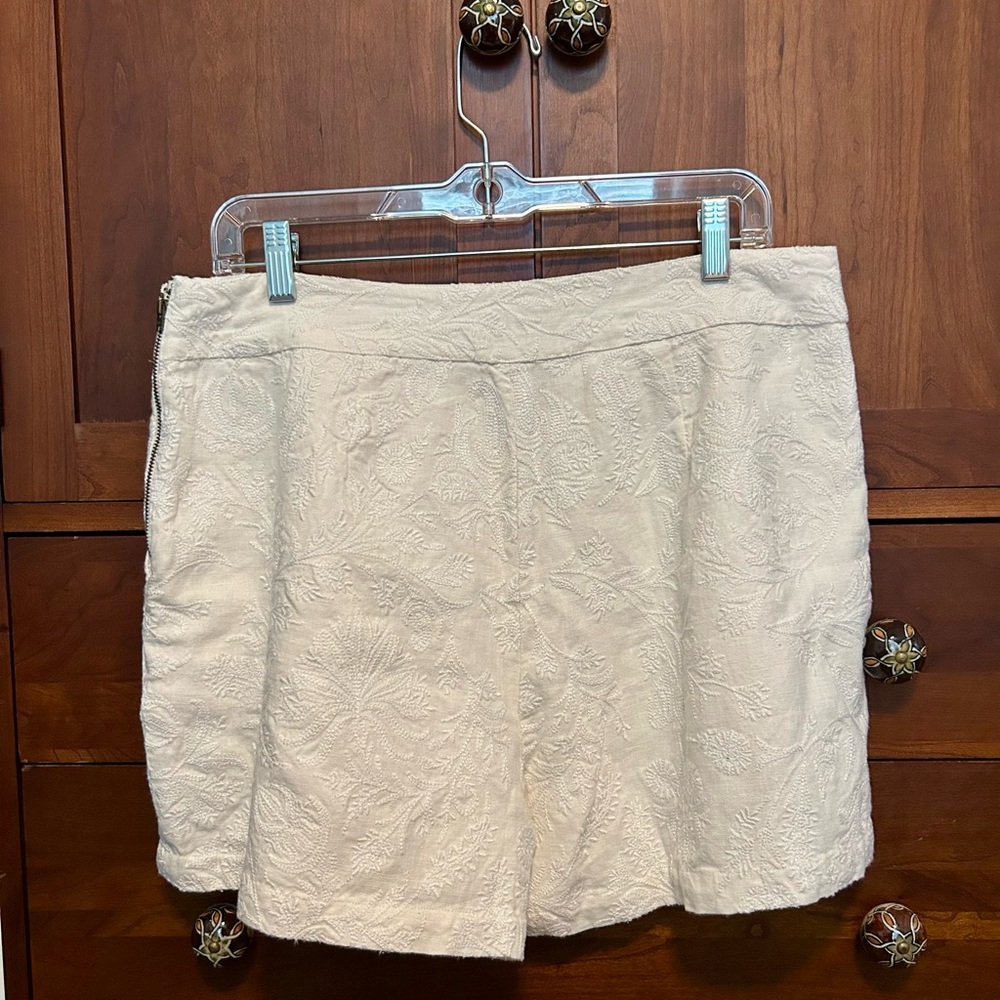 Joie Lisley Cream Textured Women's Shorts